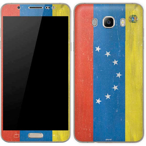 Venezuela Flag Distressed Galaxy J7 Skin